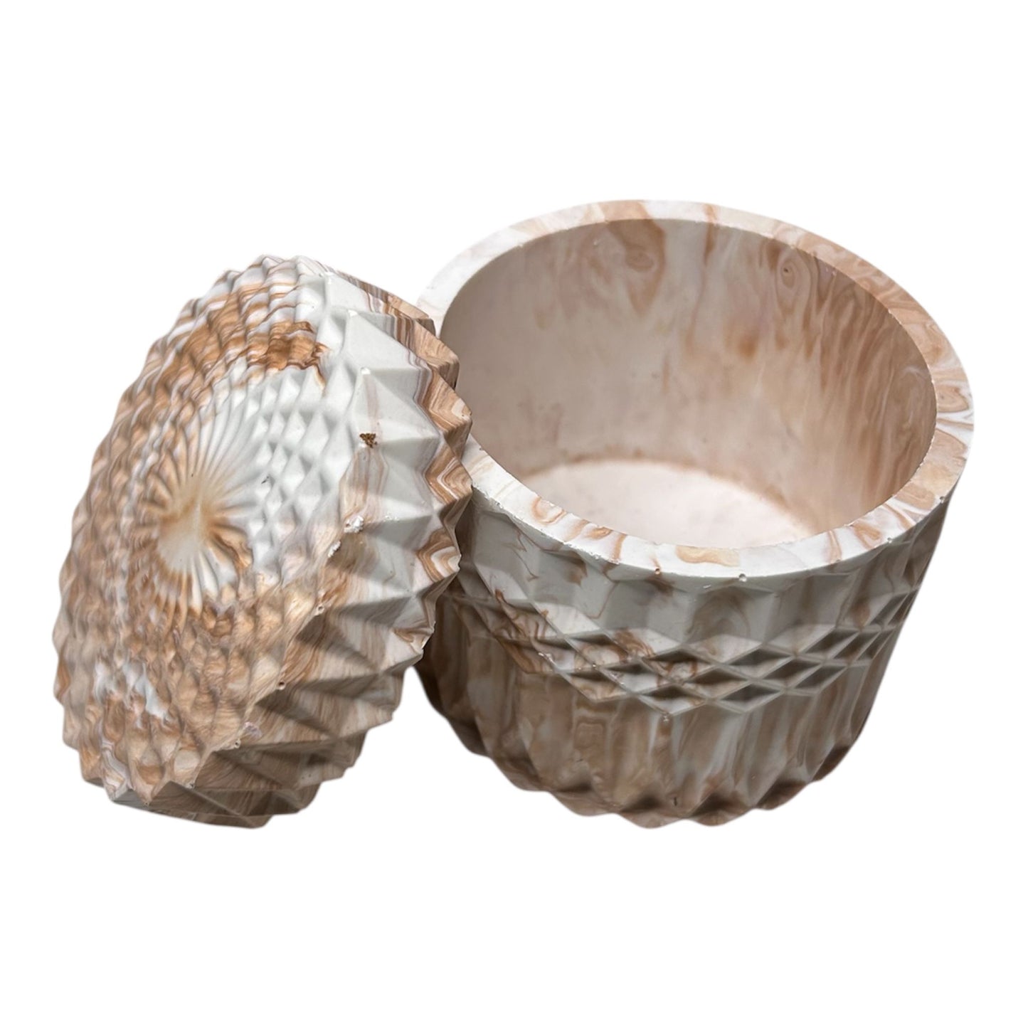 Boite à bijoux en Jesmonite