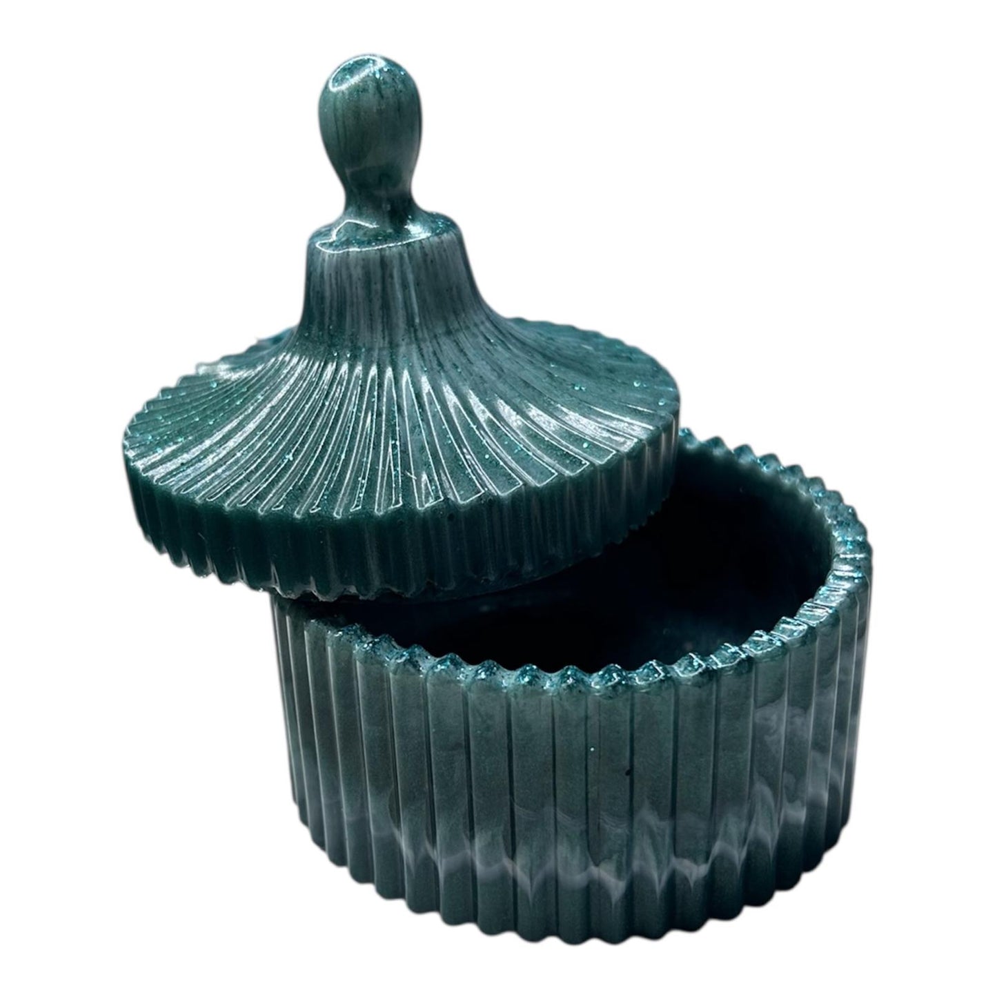 boite à bijoux en resine epoxy