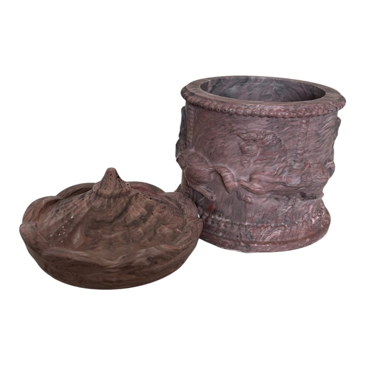 boite à bijoux Carrousel en Jesmonite