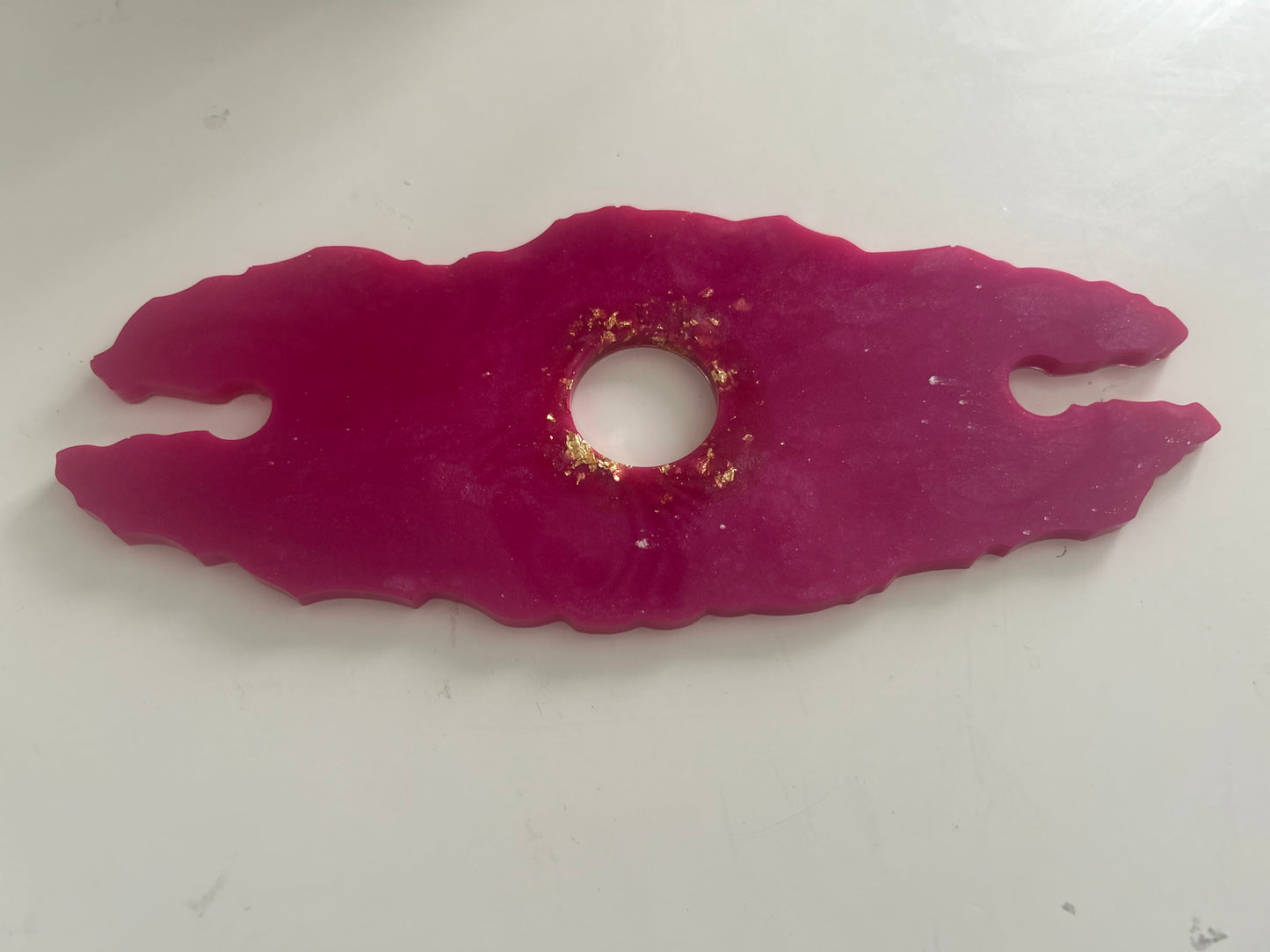 support bouteille resine époxy