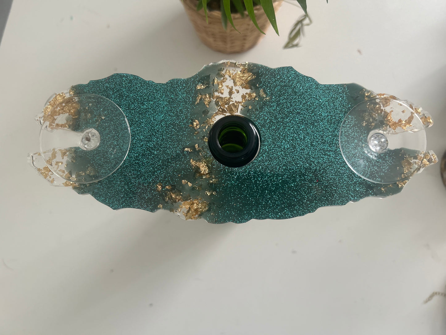 support bouteilles en resine epoxy