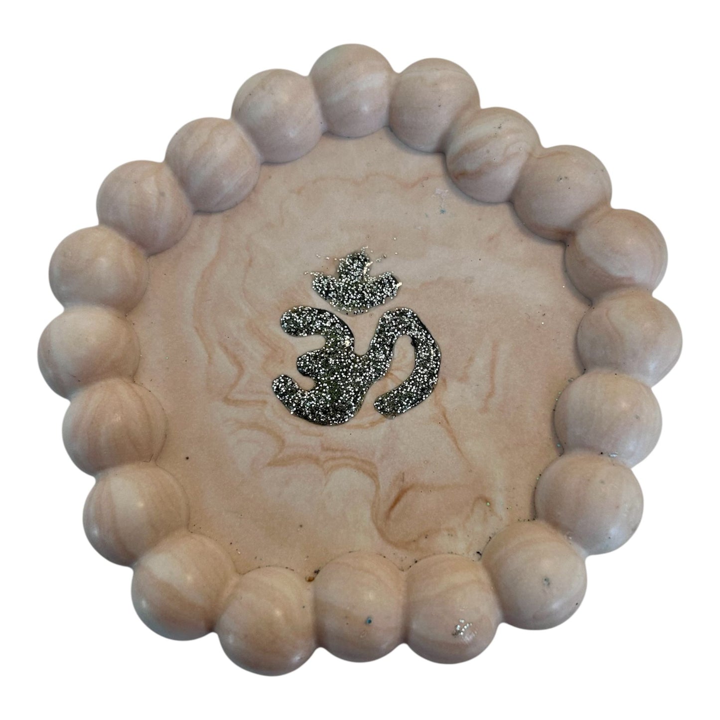 vide poche bubble 7 chakras en Jesmonite