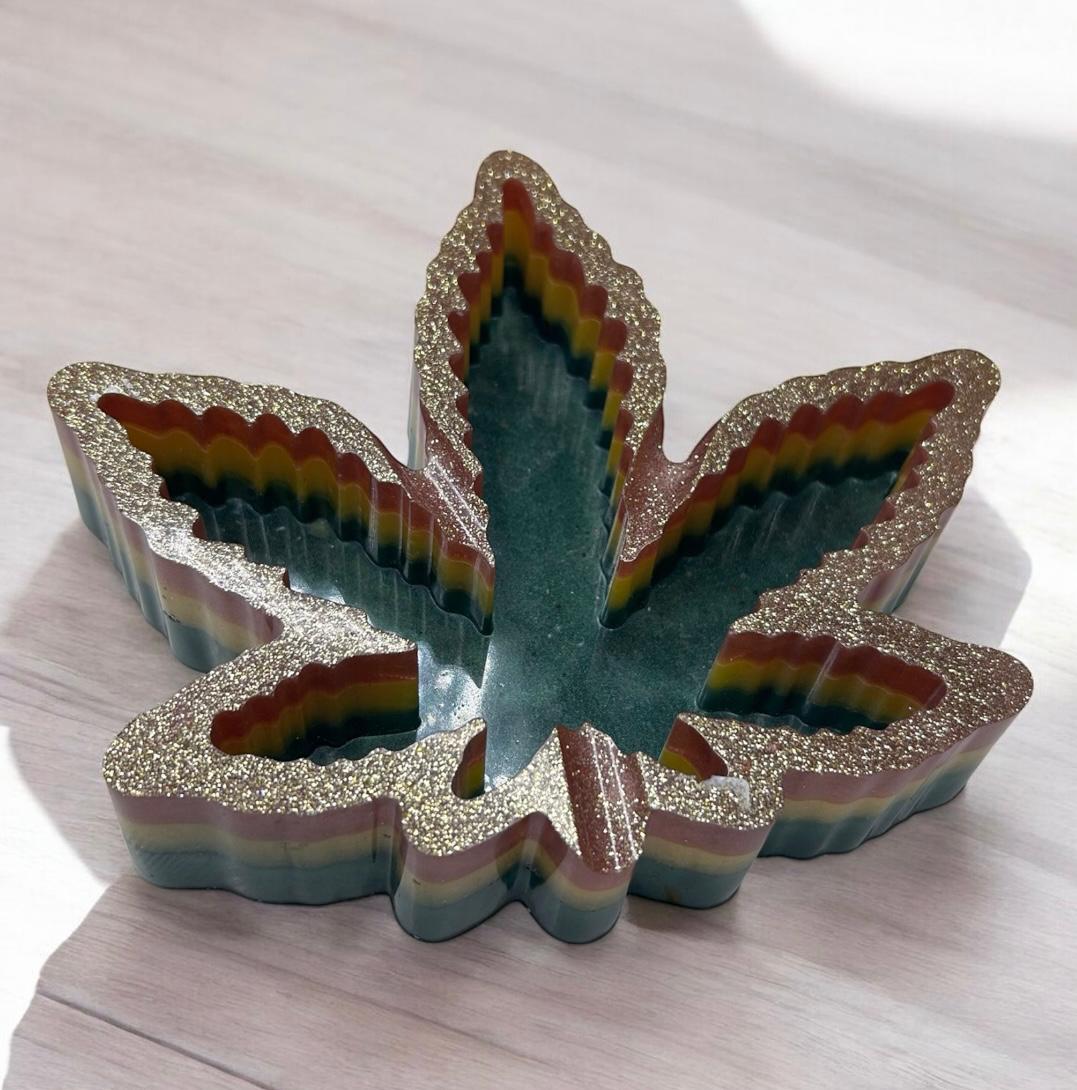 Cendrier feuille XXL