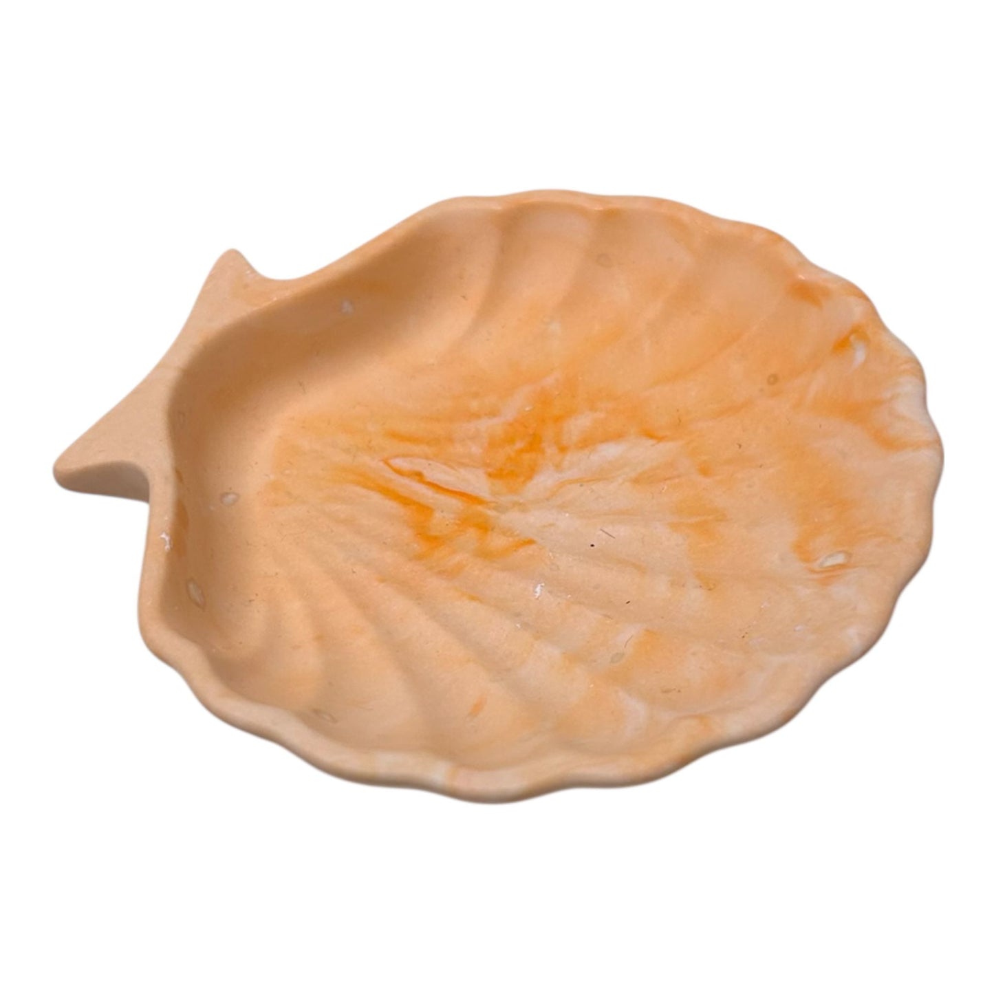 vide poche coquillage en Jesmonite