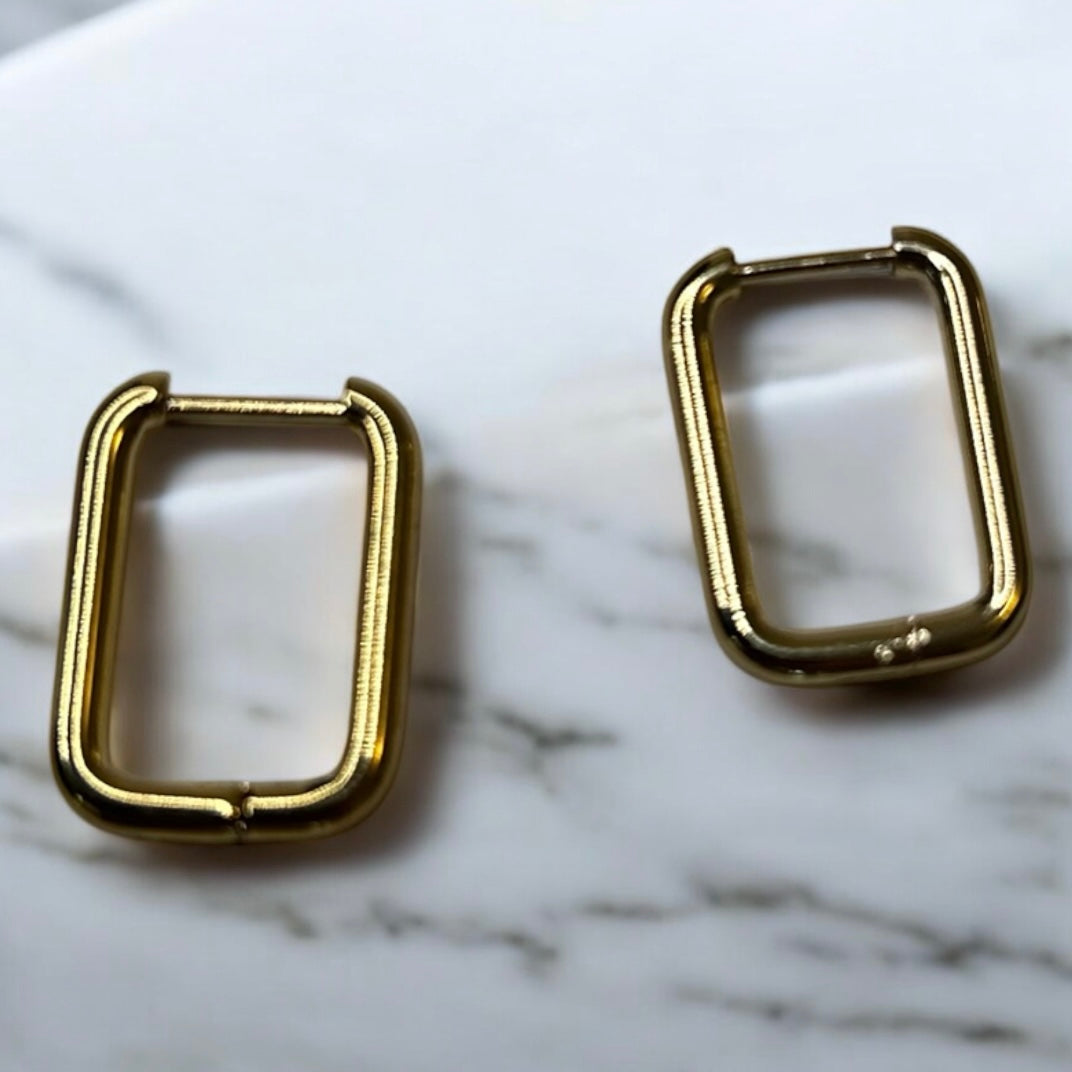 Créoles interchangeables en acier inoxydable pour pampilles