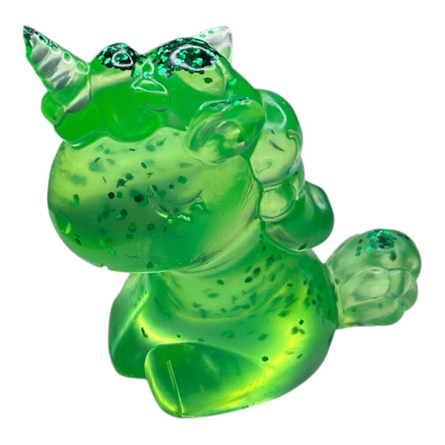 figurine licorne en resine epoxy