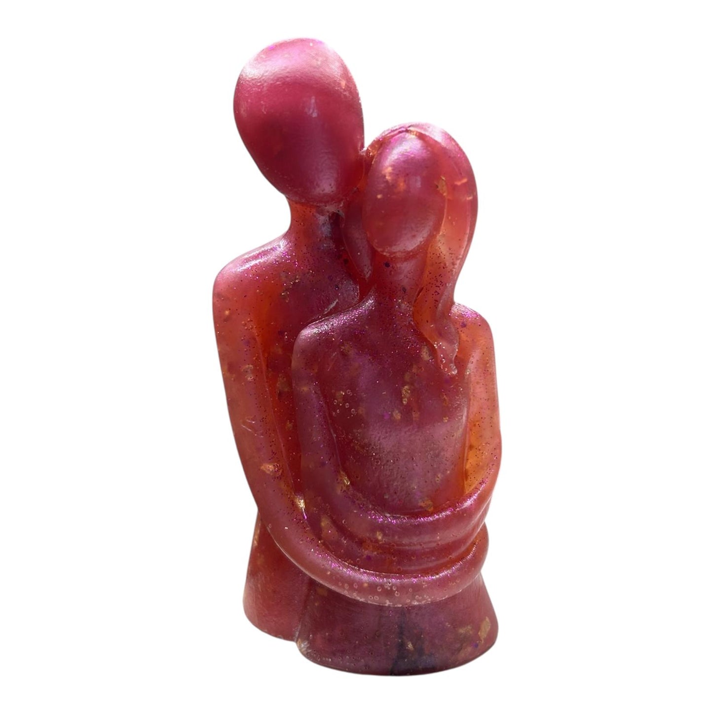 figurine couples en resine epoxy