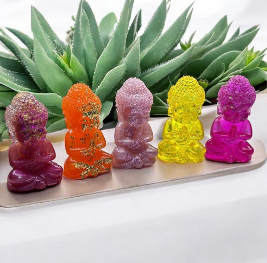 figurine boudha en résine epoxy
