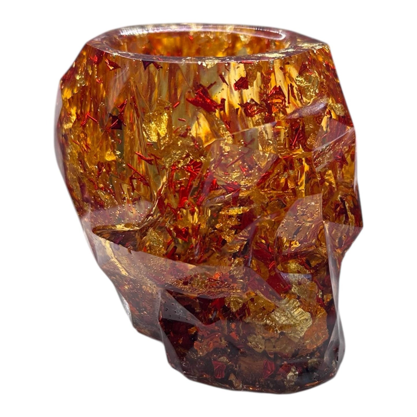 Pot à crayons en resine epoxy