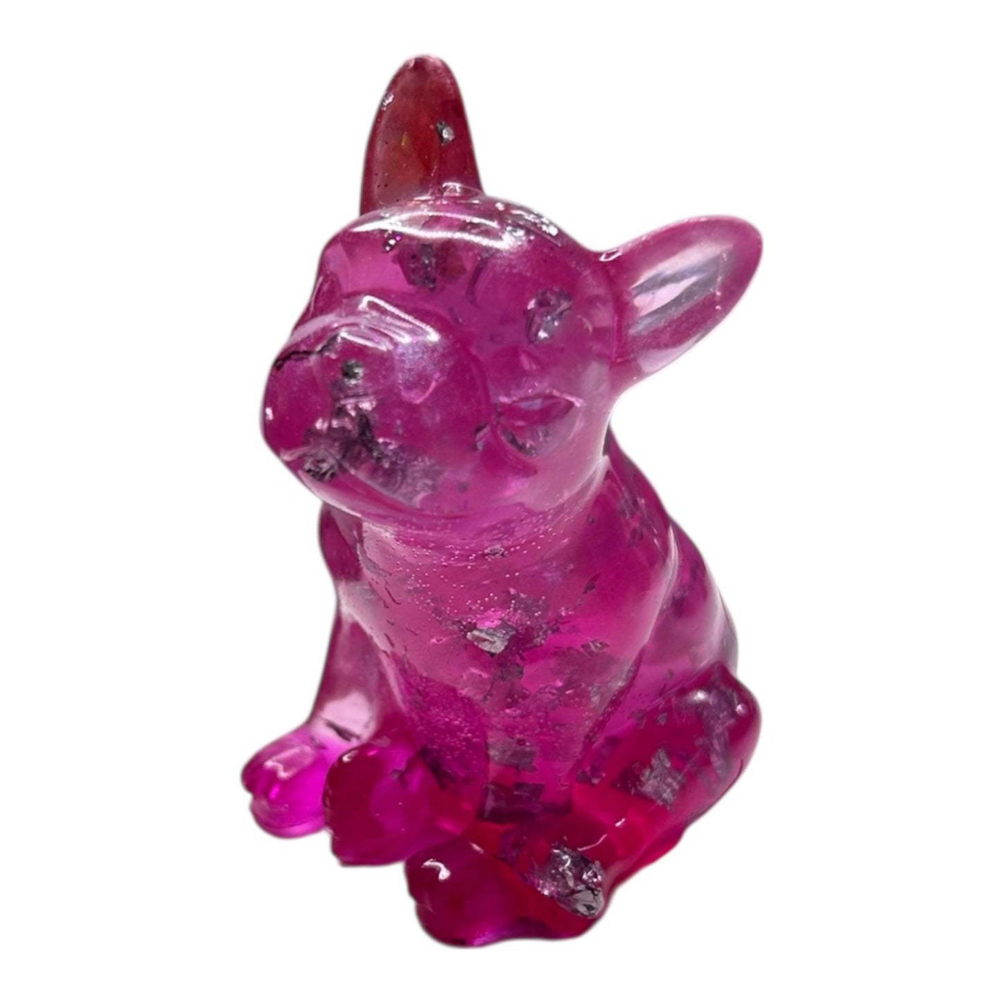 Figurine Chien en Résine Époxy – Compagnon Fidèle, Fait Main 🐶