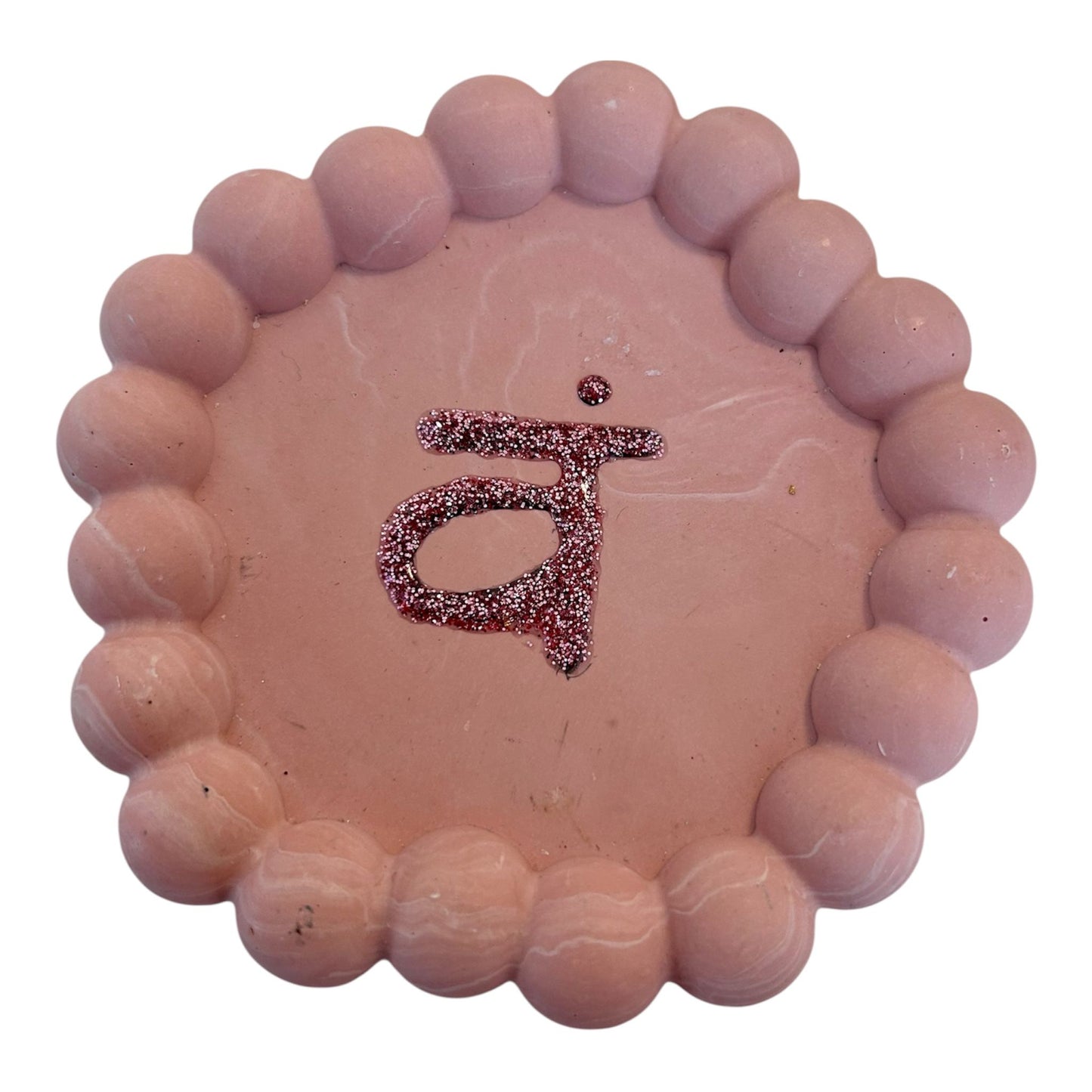 vide poche bubble 7 chakras en Jesmonite