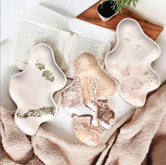 Grand plateau xxl en Jesmonite