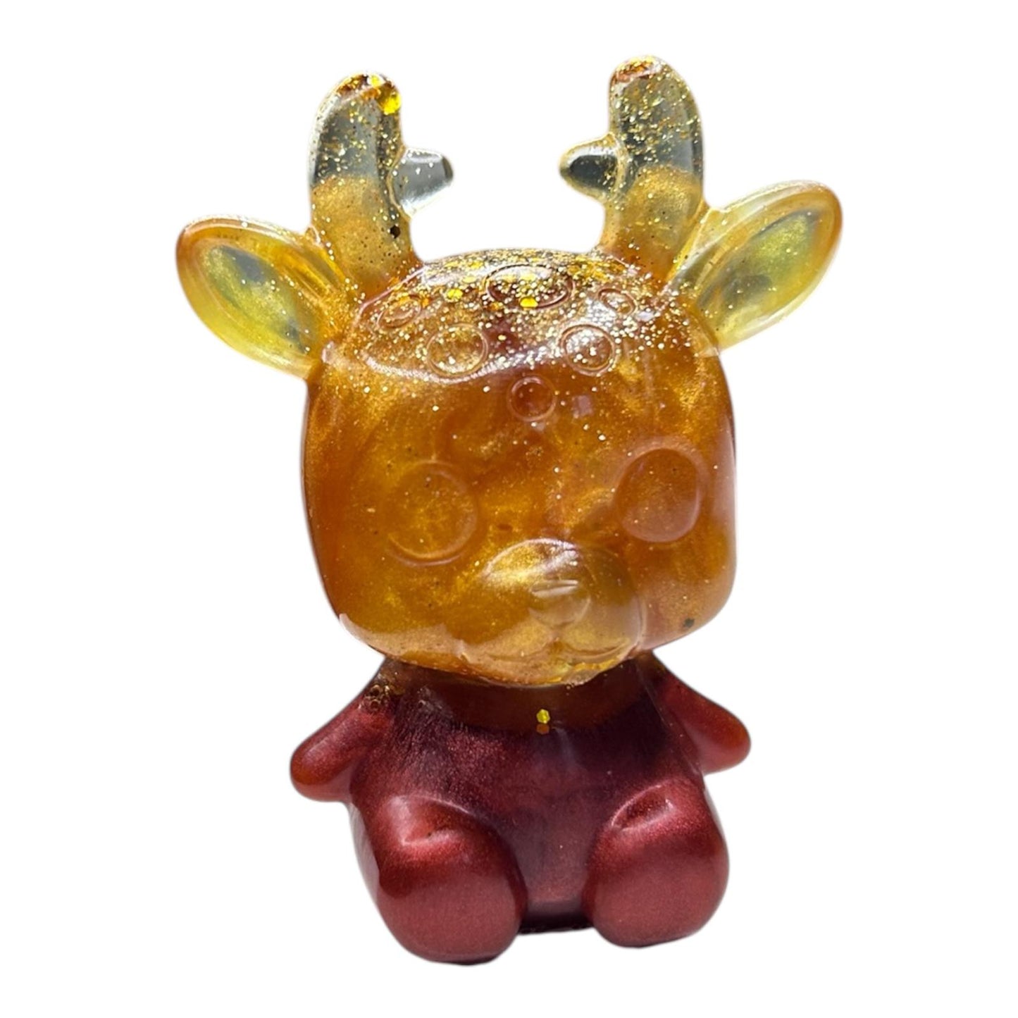 figurine cerf en résine époxy