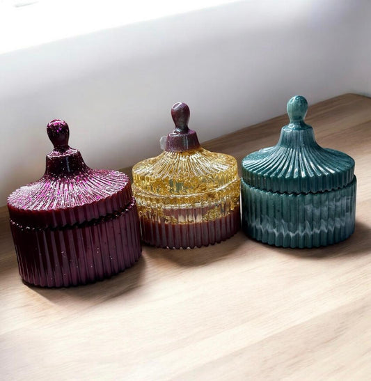 boite à bijoux en resine epoxy