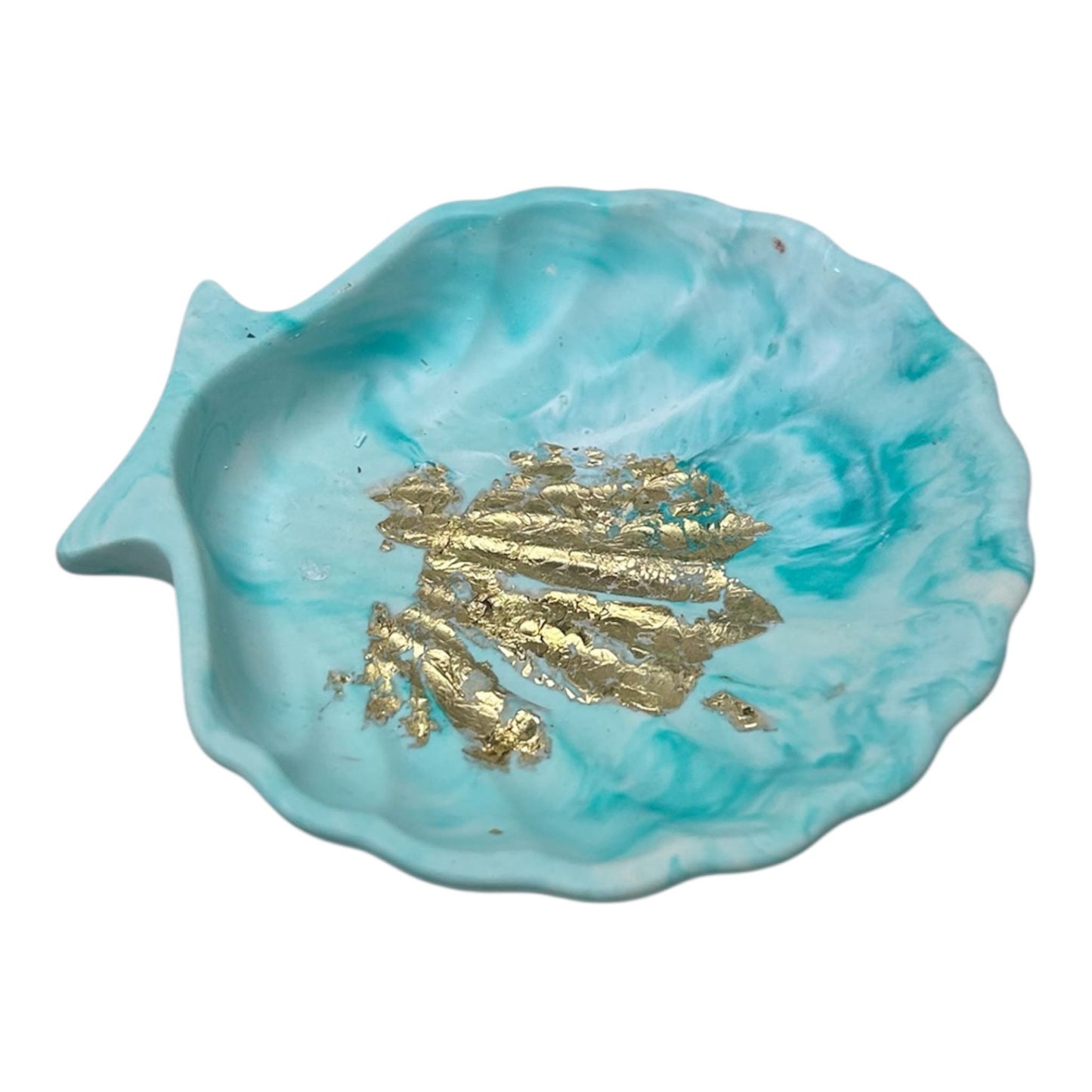 vide poche coquillage en Jesmonite