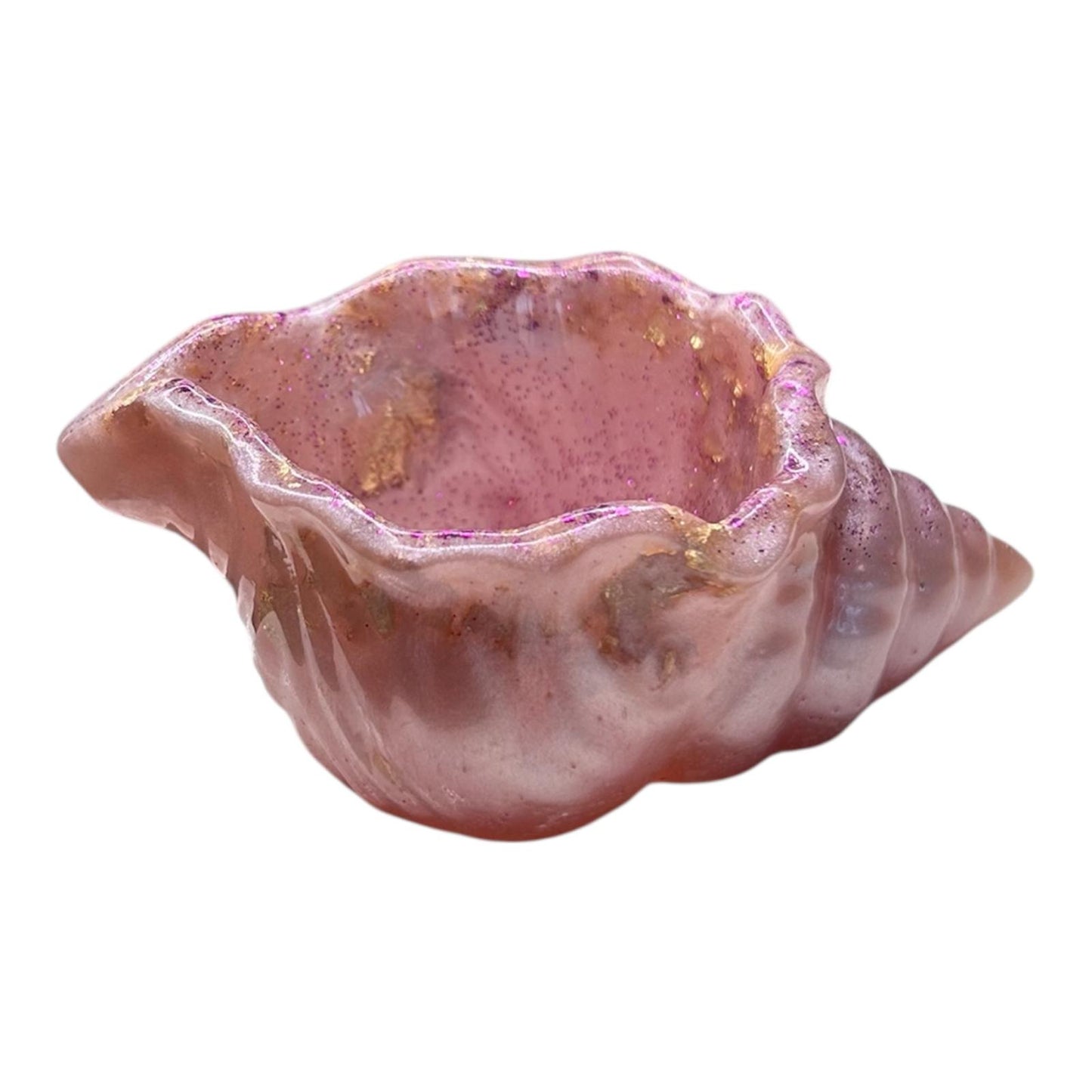 vide poches coquillage en resine epoxy