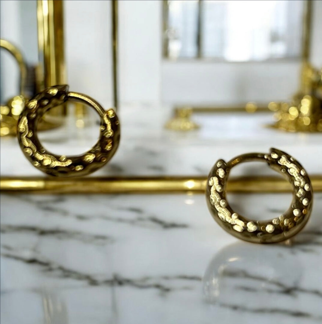 Créoles interchangeables en acier inoxydable pour pampilles