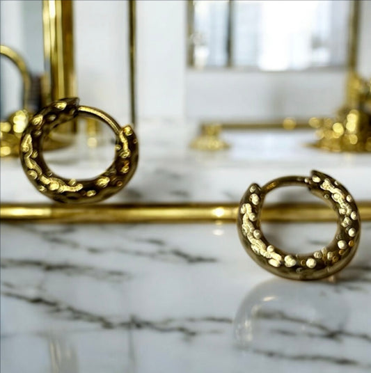 Créoles interchangeables en acier inoxydable pour pampilles