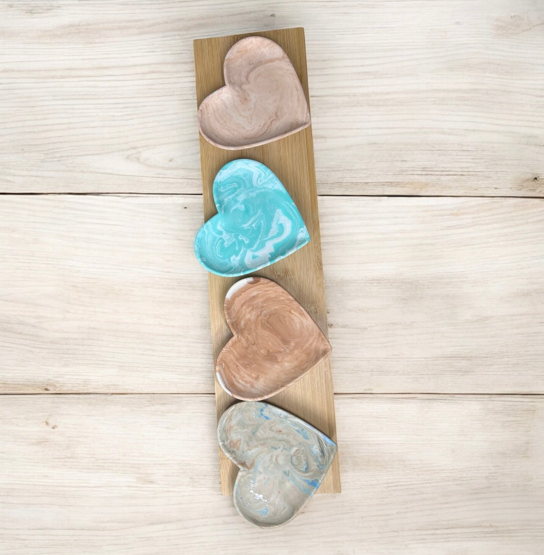 vide poche coeur en Jesmonite