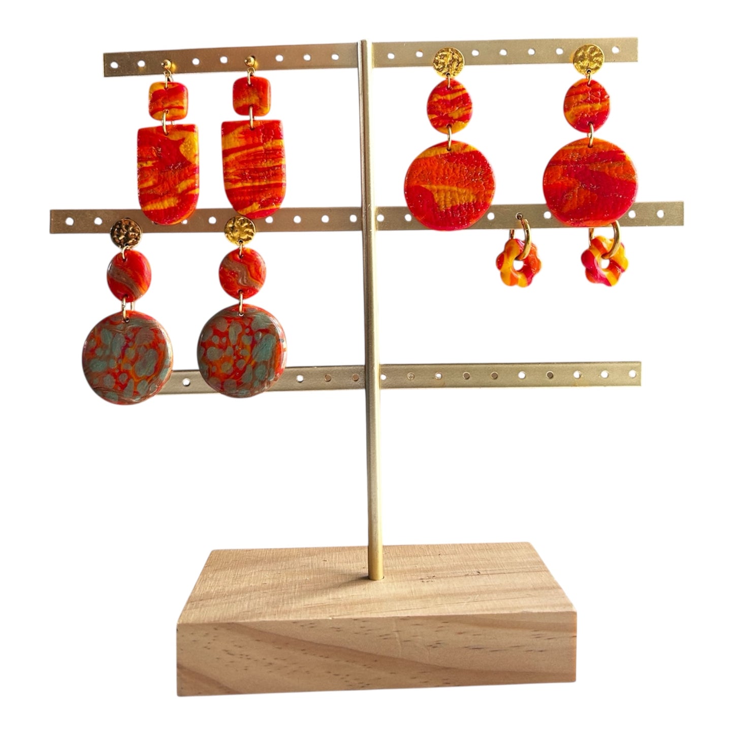 Argile  polymère  : Collection flamme sacrée en