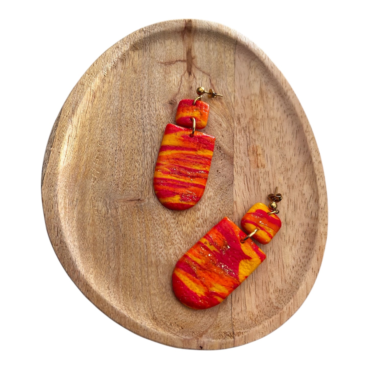 Argile  polymère  : Collection flamme sacrée en