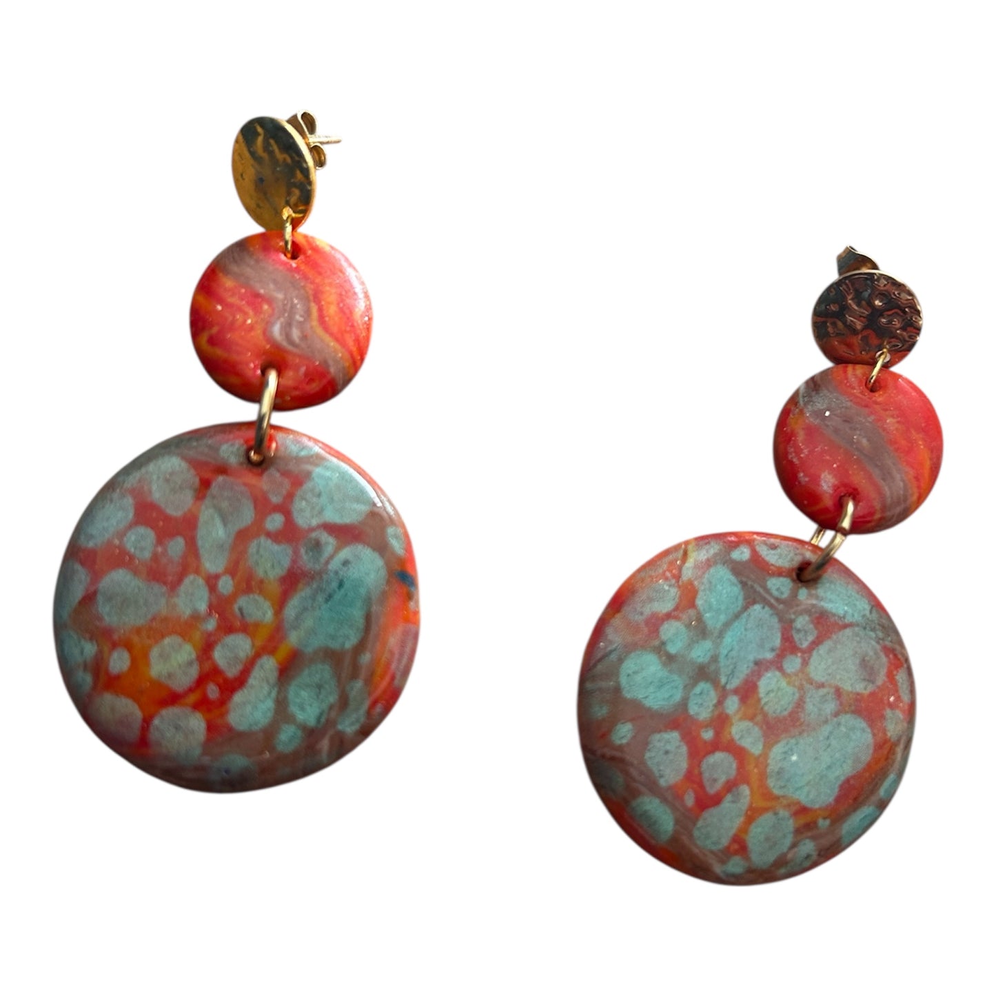 Argile  polymère  : Collection flamme sacrée en