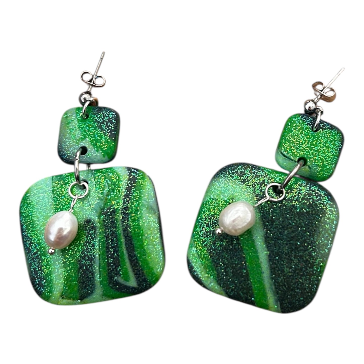 Argile polymère : collection Émeraude céleste