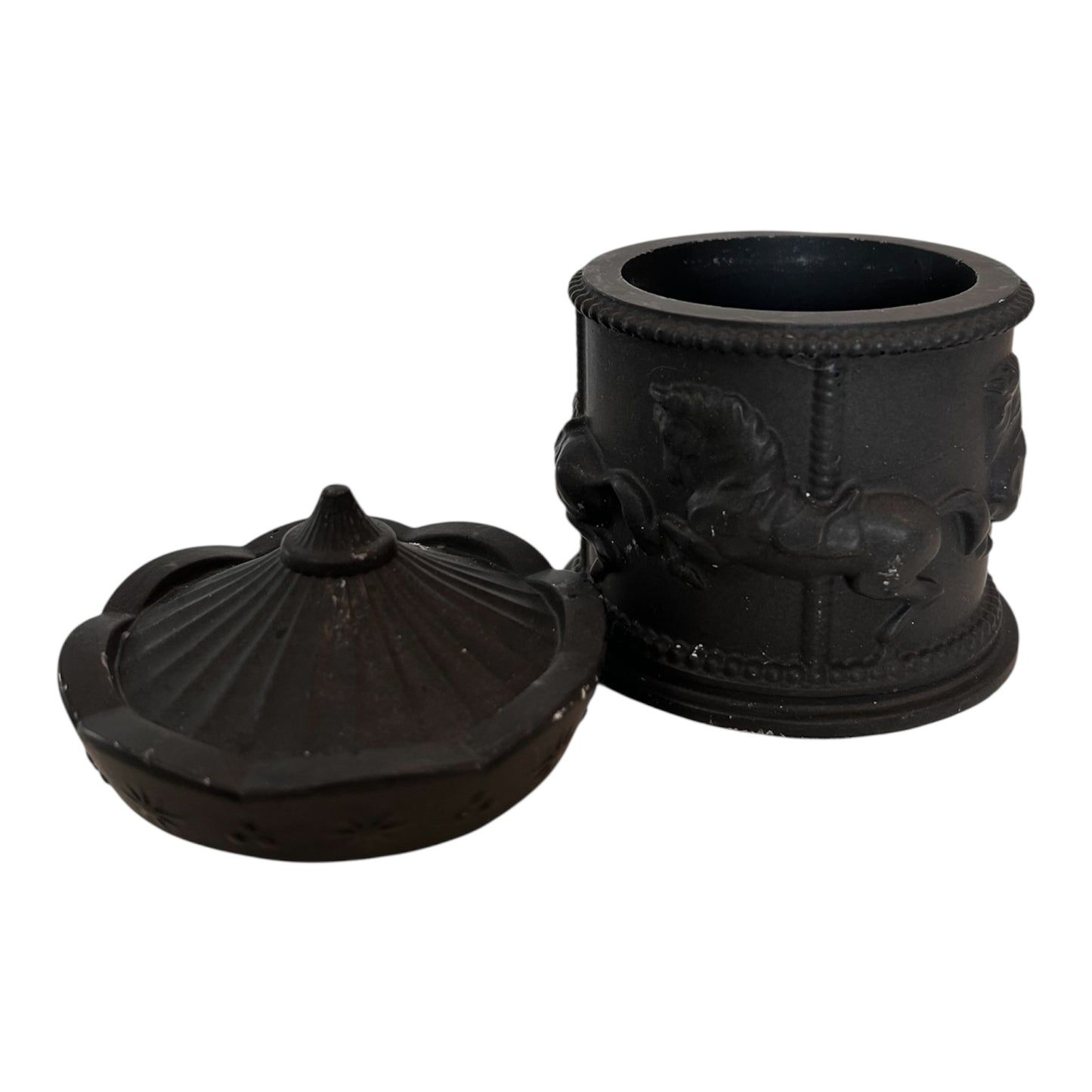 boite à bijoux Carrousel en Jesmonite