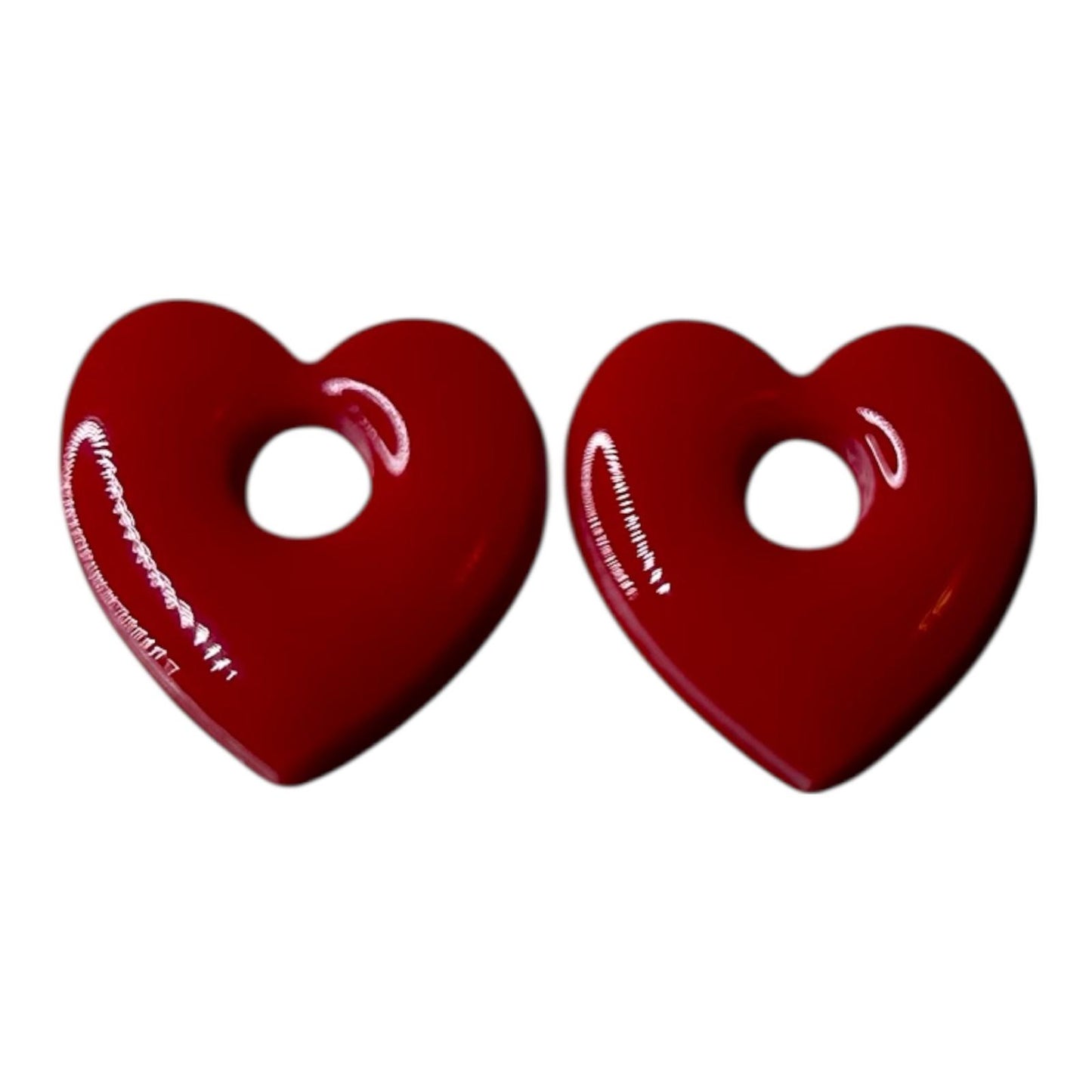 ✨ Pampilles interchangeables en résine époxy ✨ coeur