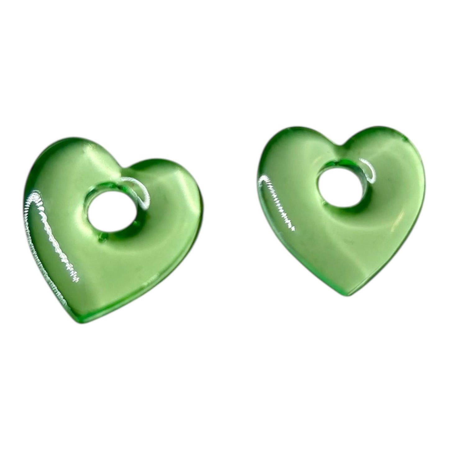 ✨ Pampilles interchangeables en résine époxy ✨ coeur