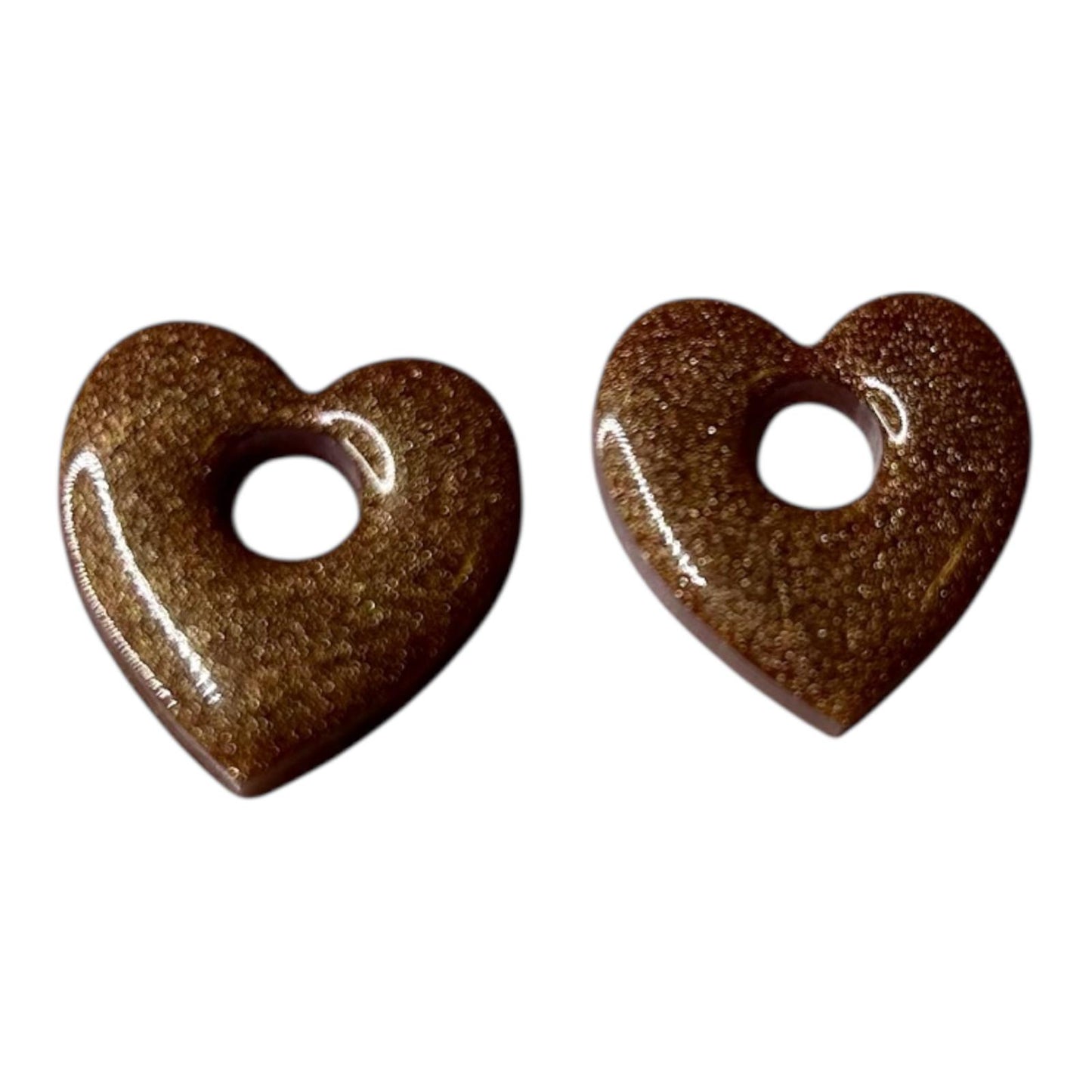 ✨ Pampilles interchangeables en résine époxy ✨ coeur