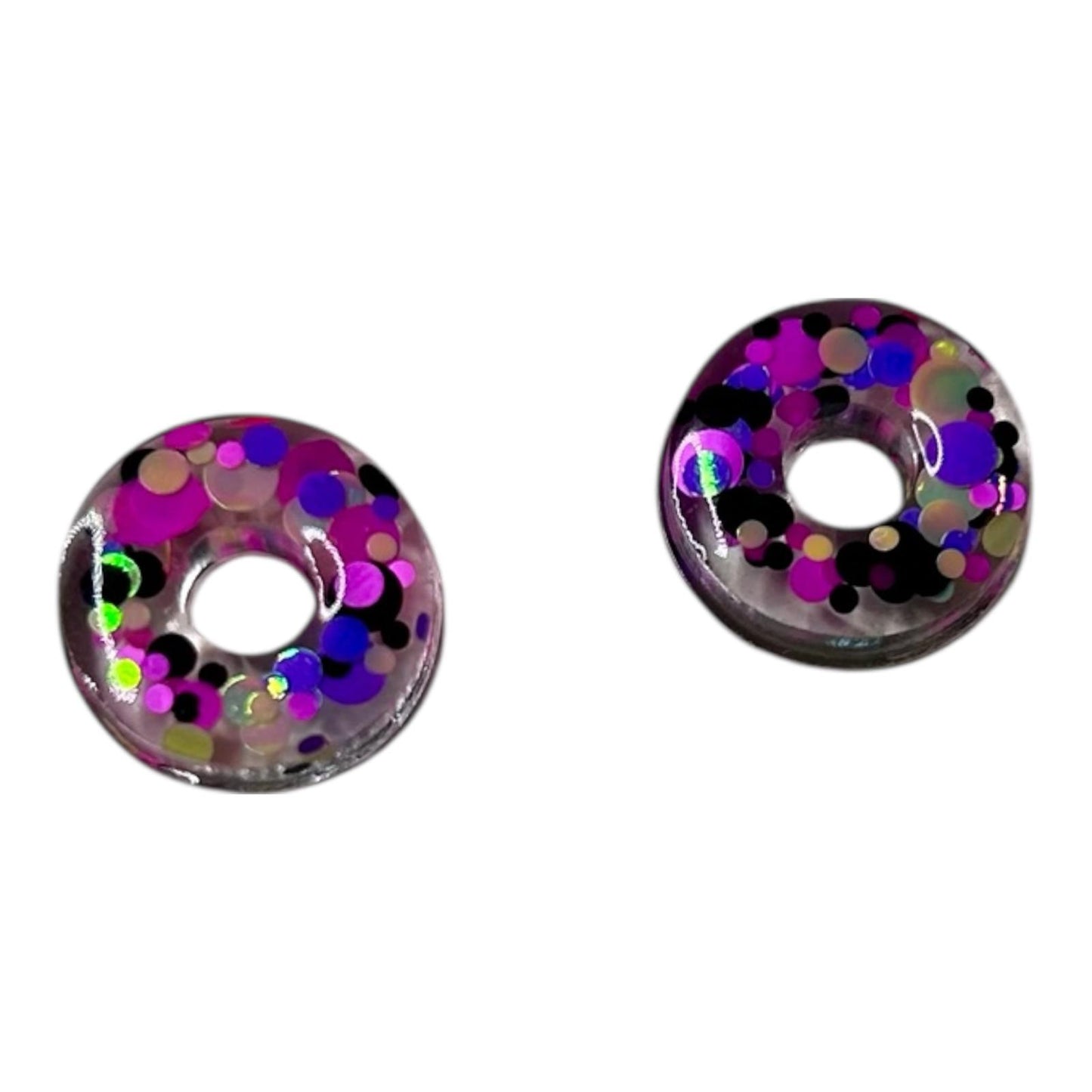 ✨ Pampilles interchangeables en résine époxy ✨ Donut's XL et mini