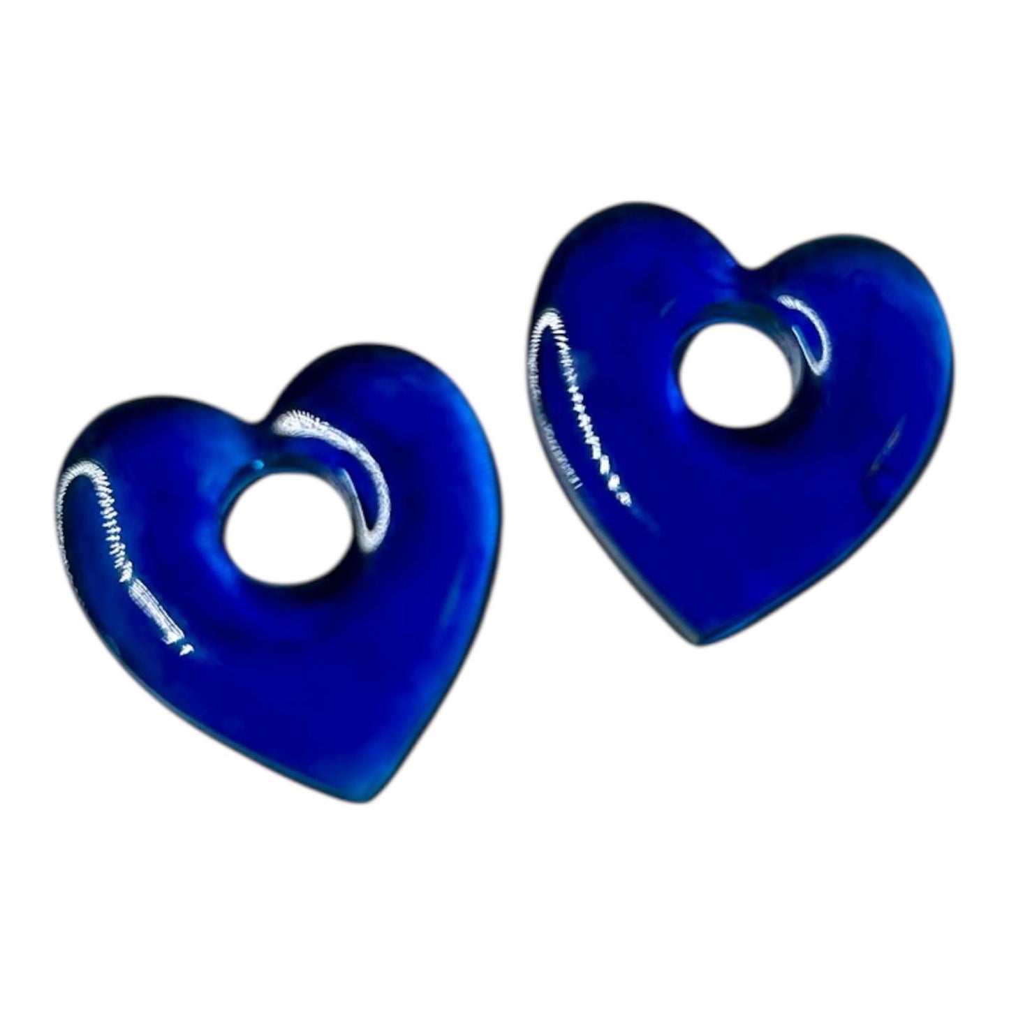 ✨ Pampilles interchangeables en résine époxy ✨ coeur