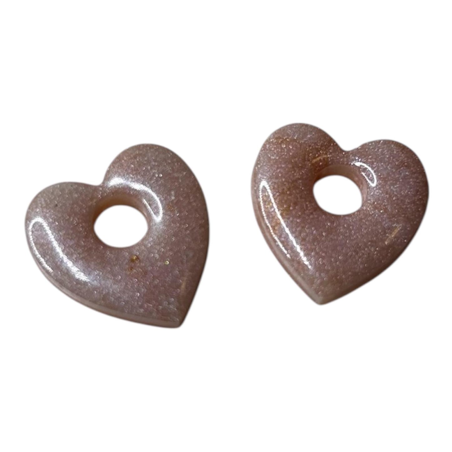 ✨ Pampilles interchangeables en résine époxy ✨ coeur