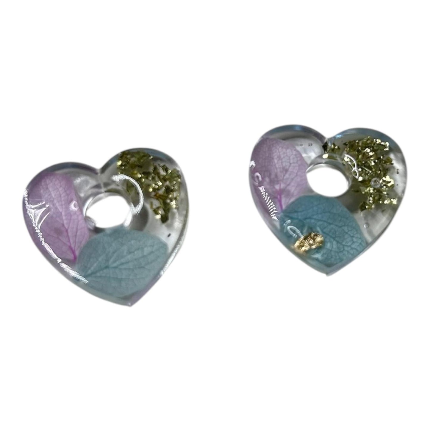 ✨ Pampilles interchangeables en résine époxy ✨ coeur
