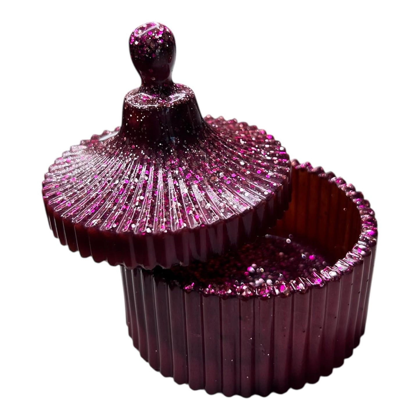 boite à bijoux en resine epoxy