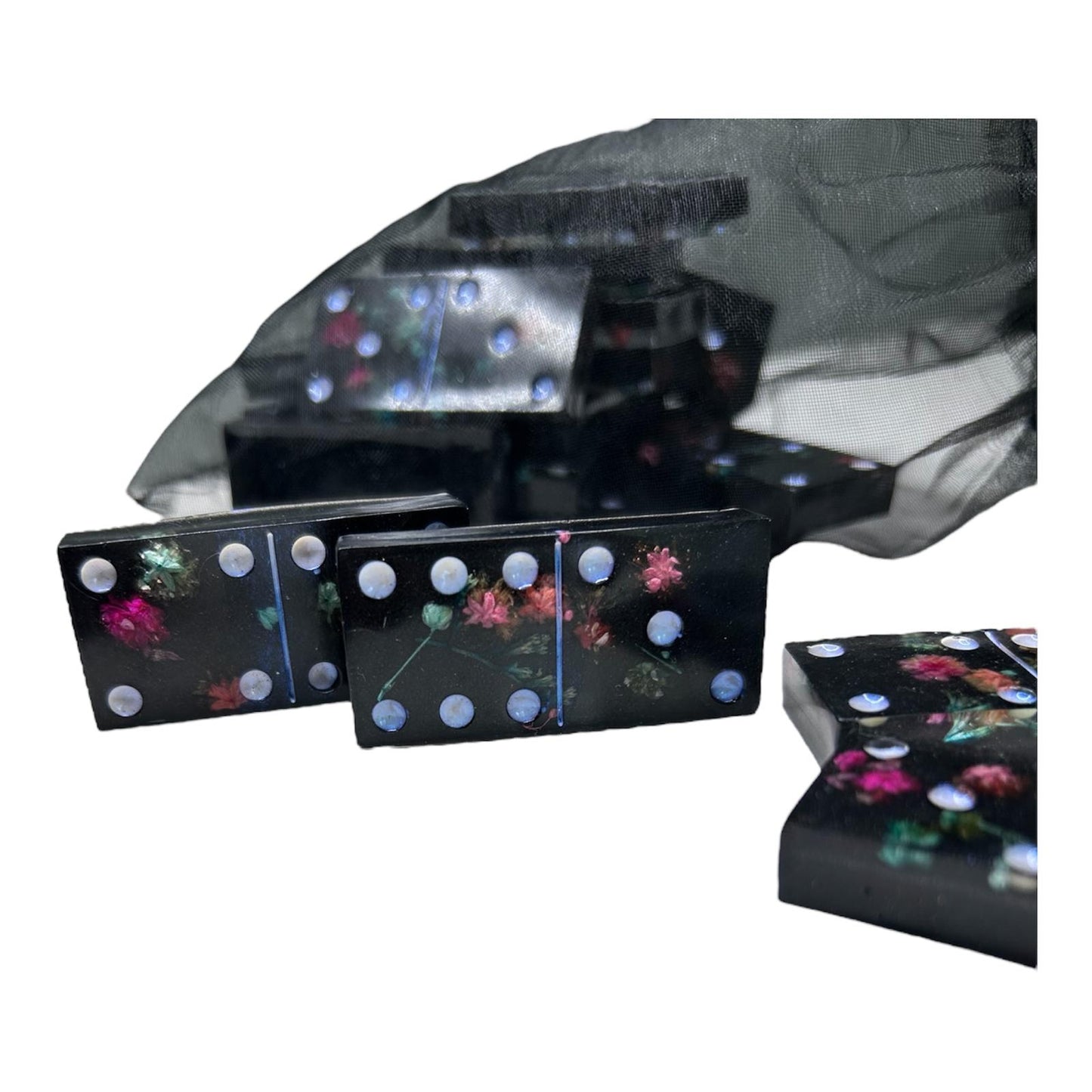 jeux de dominos en résine époxy