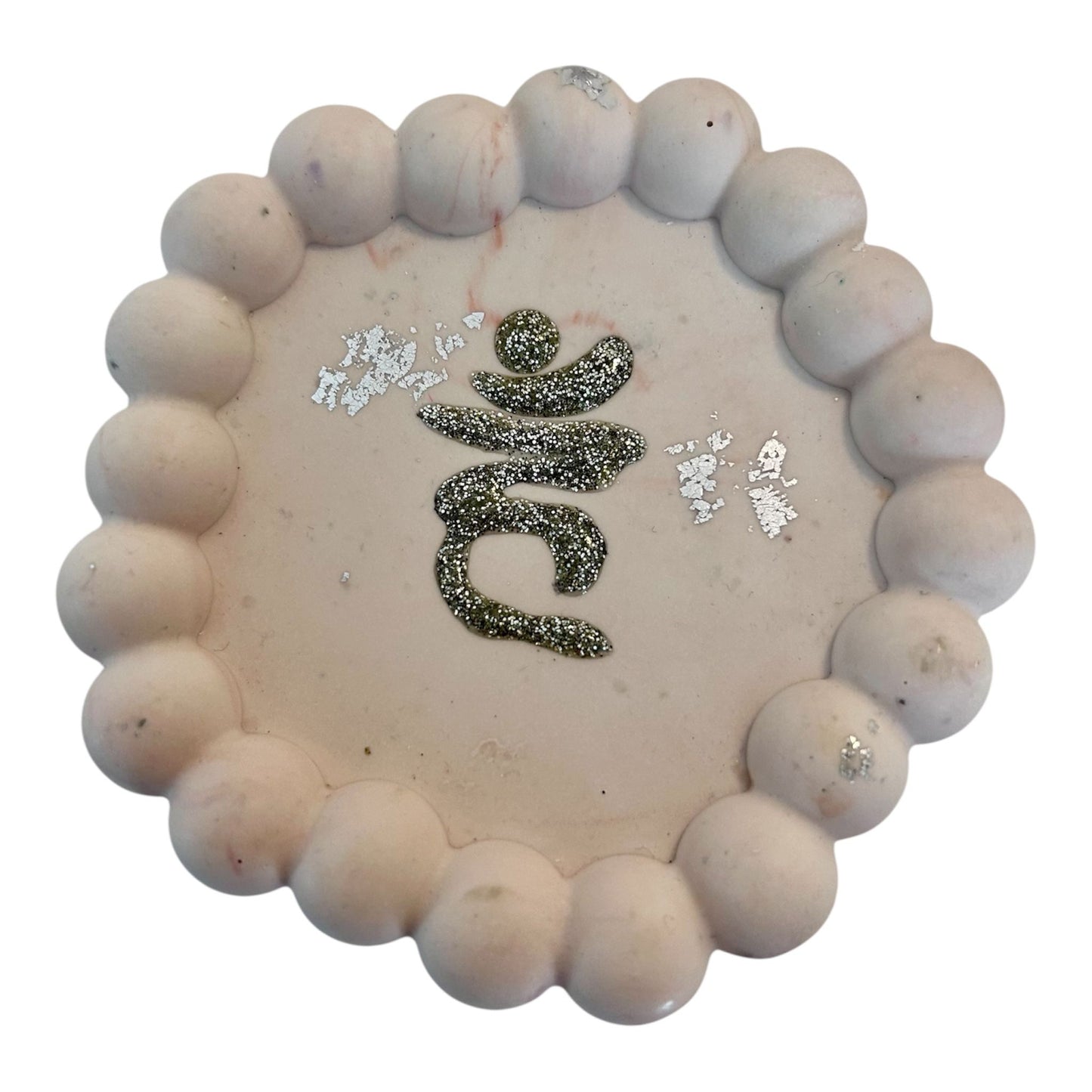 vide poche bubble 7 chakras en Jesmonite