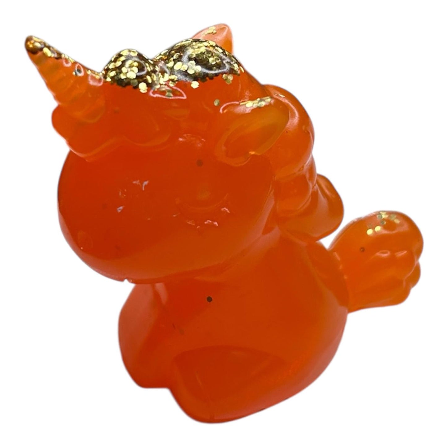 figurine licorne en resine epoxy