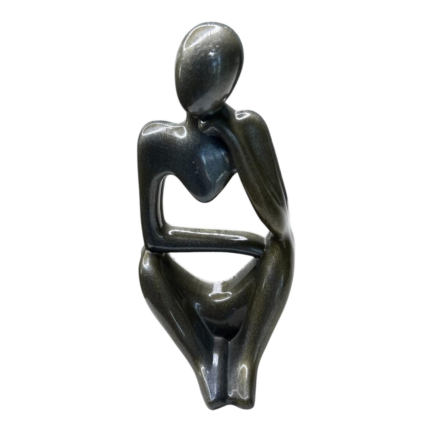 Figurine Silhouette en Résine Époxy – Élégance Minimaliste, Fait Main ✨