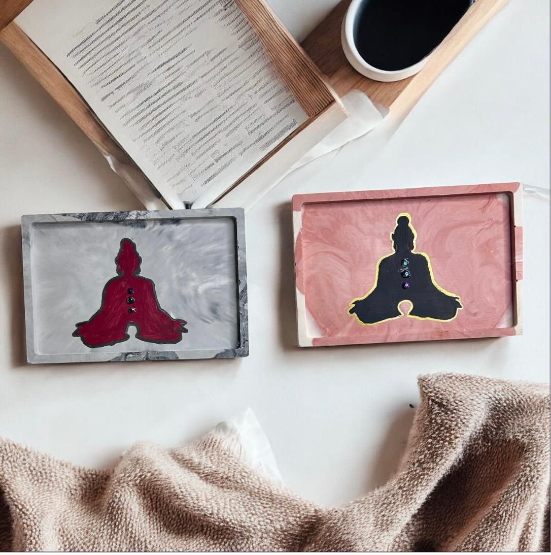 Petit plateau en Jesmonite