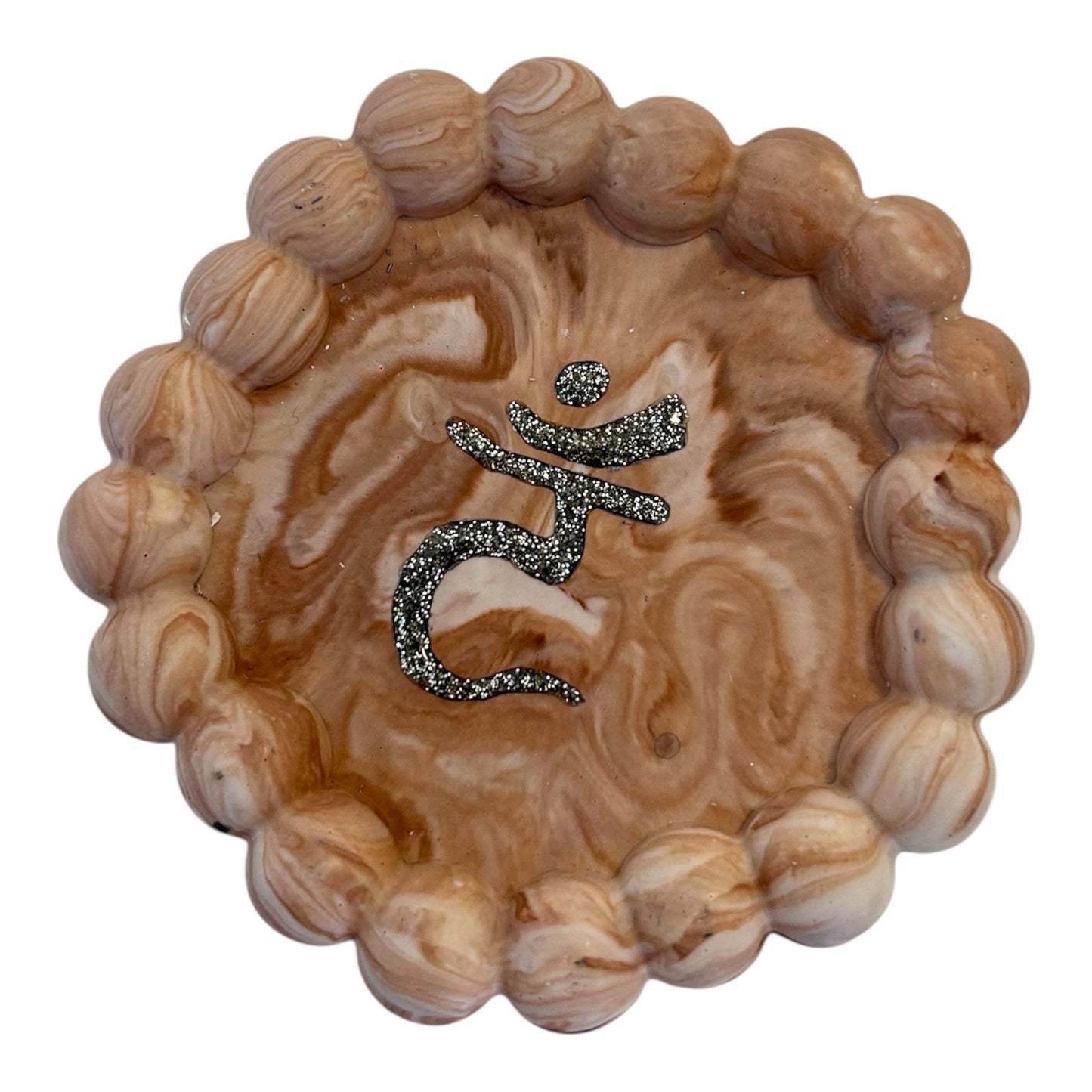 vide poche bubble 7 chakras en Jesmonite